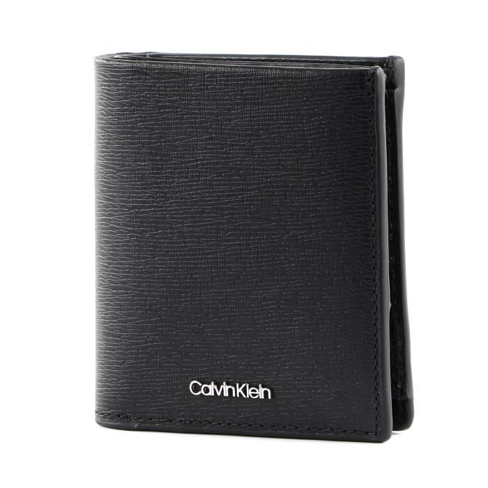Monedero Calvin Klein CK Median Trifold 6CC con monedero Chester Brown [196218]
