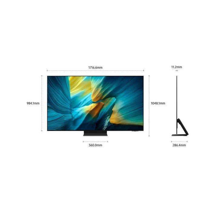 Televisor OLED Samsung TQ77S95F de 196 cm (2025)