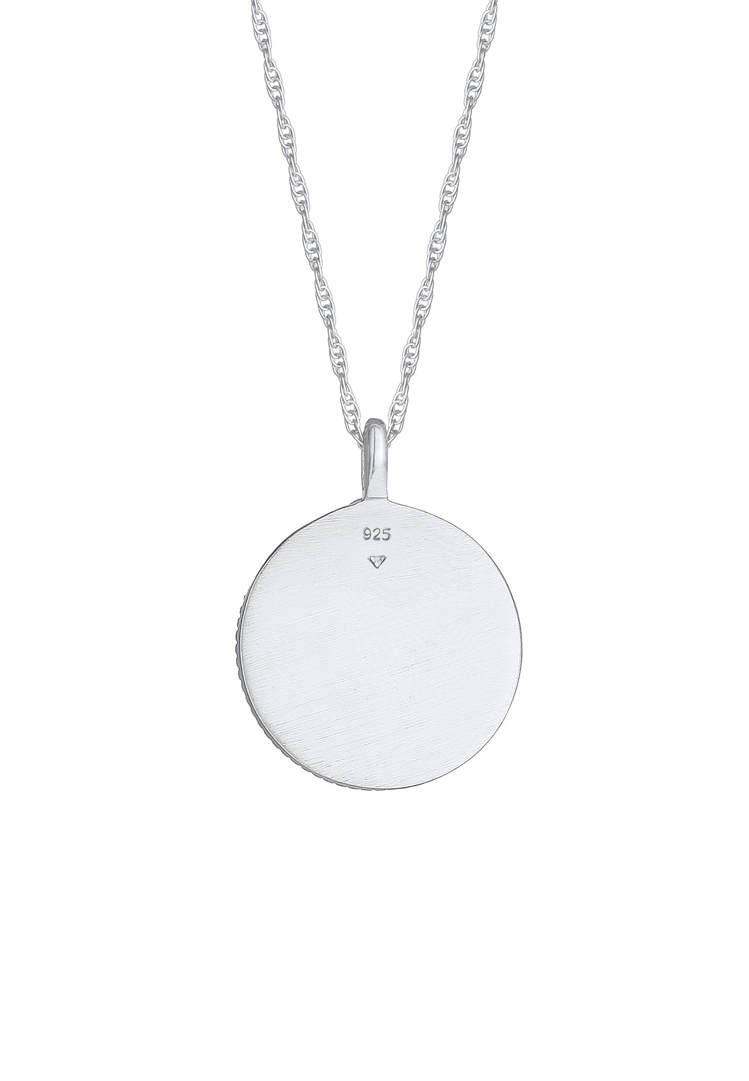 Elli Pièce du zodiaque pour dames Poissons Tendance Astro antique en argent sterling 925