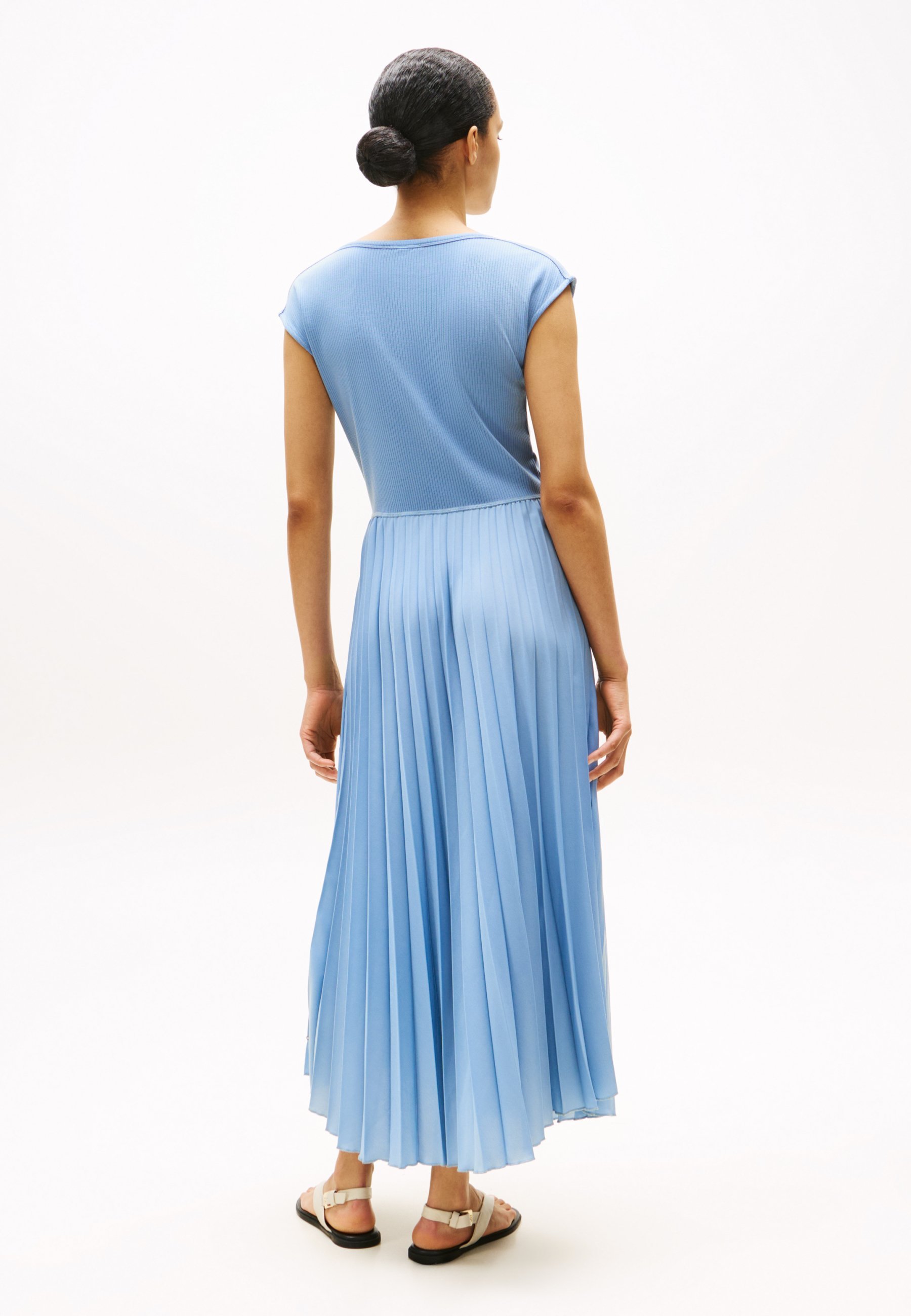 Tommy Hilfiger MIDI - Abito da giorno - blu brillante