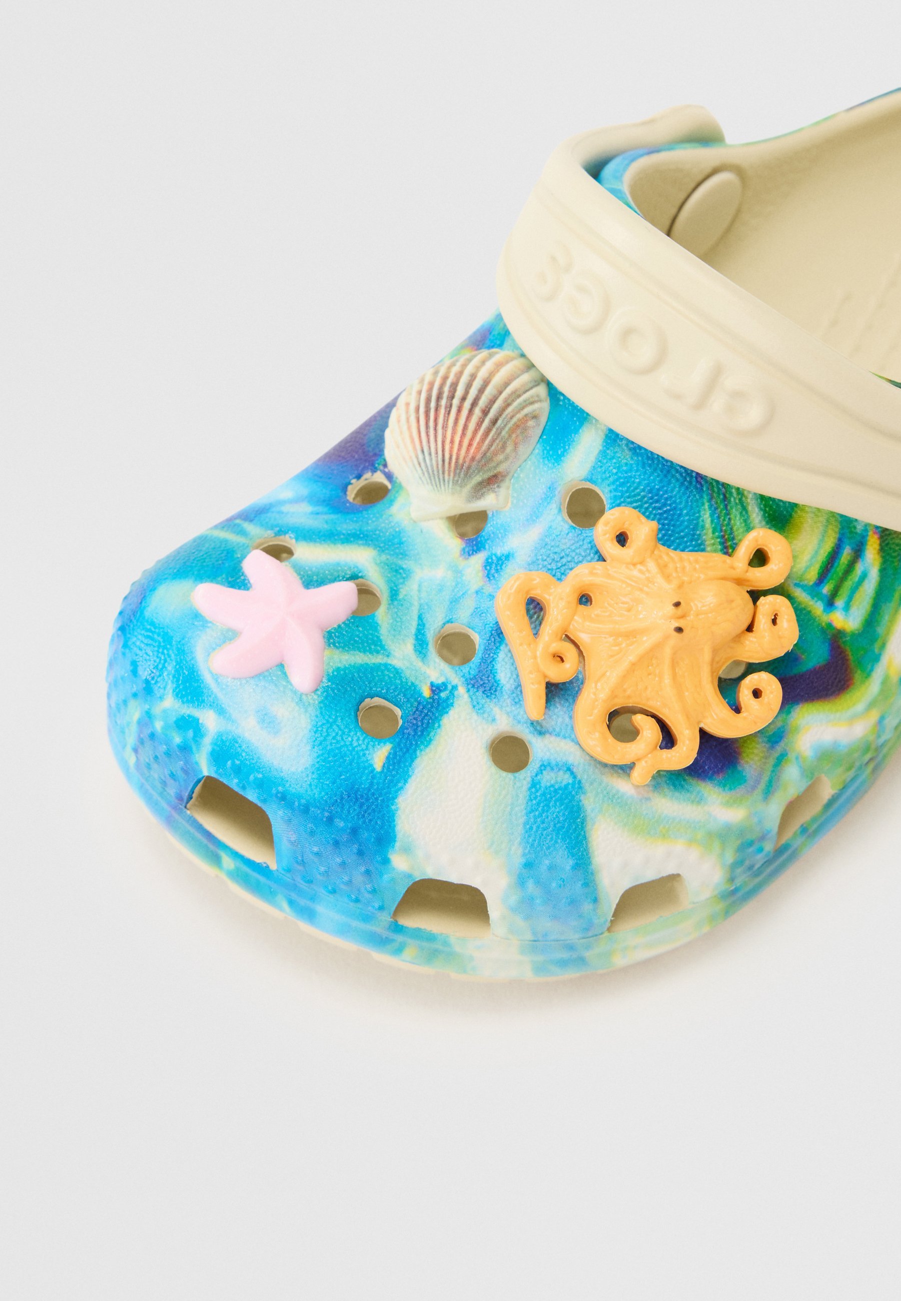 Crocs CLASSIC UNISEX - Zoccoli - osso