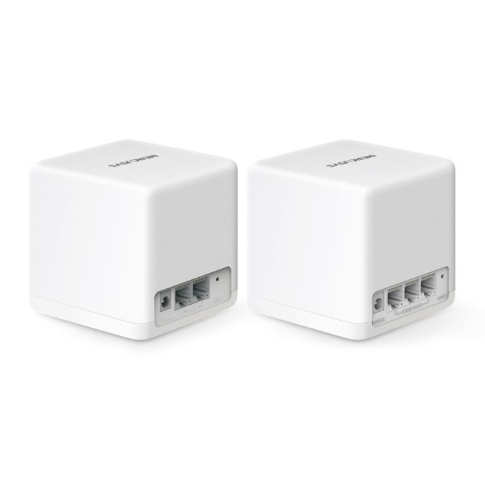 Mercusys Halo H60X Mesh Wi-Fi 6 System - 2 Einheiten - 1500 Mbit/s - Dualband 350 m²