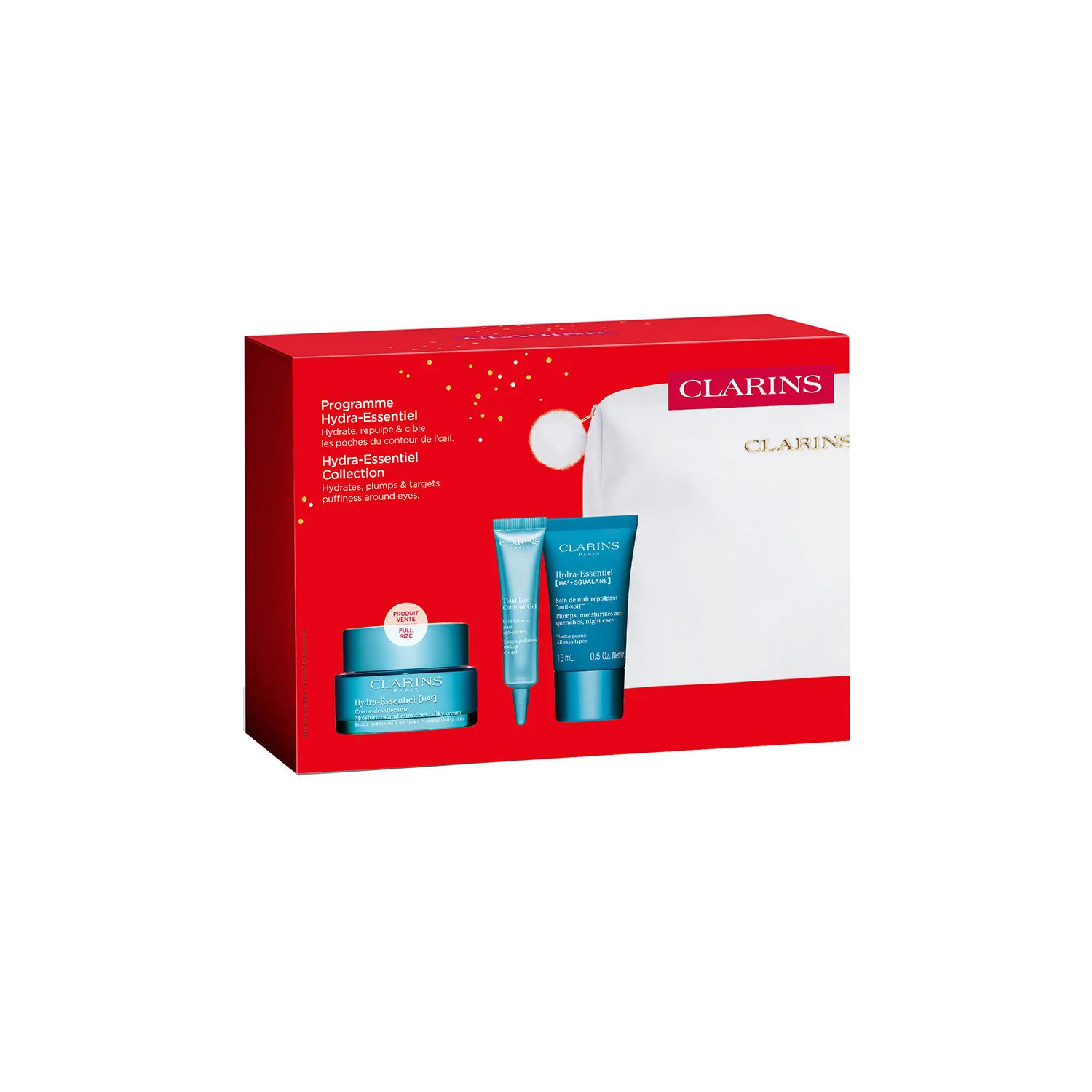 Hydra-Essentiel COFANETTO Collezione Hydra-Essentiel - Cofanetto Idratante, Crema viso giorno idratante, Tratt.viso notte idratante, Tratt.anti borse e occhiaie