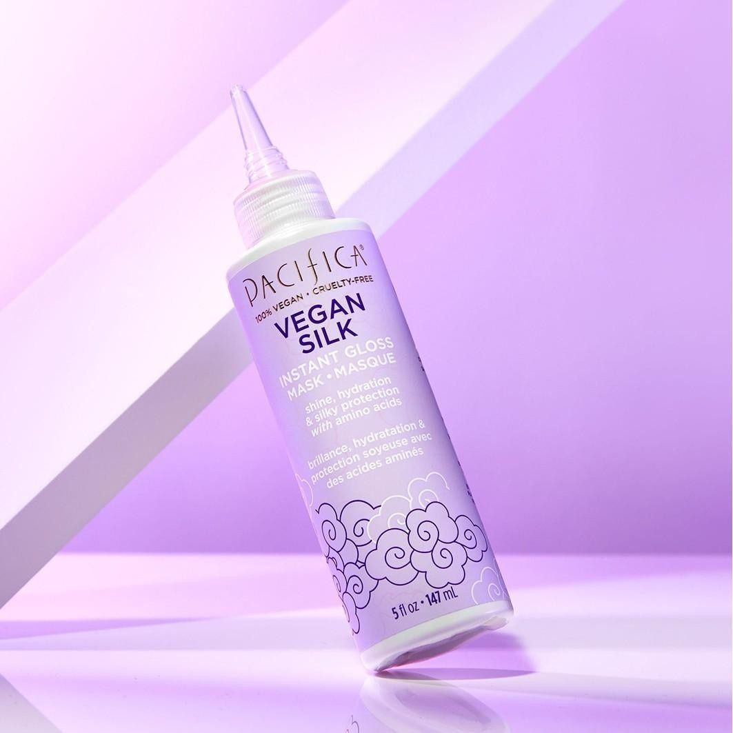 „Pacifica“ veganiška šilko žvilgesio suteikianti plaukų kaukė – 147 ml