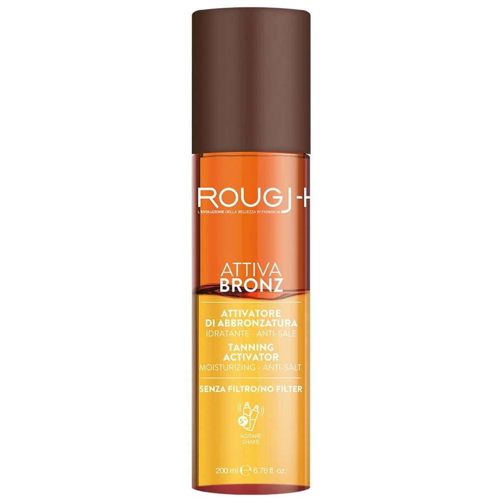 Solari Lozione bifasica con attivatore di abbronzatura - Preparatore Abbronzatura, Spray solare no protezione