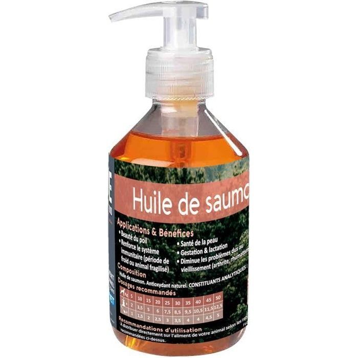 NUTRIVET Inne Zalmolie - Voor katten en honden - 250 ml