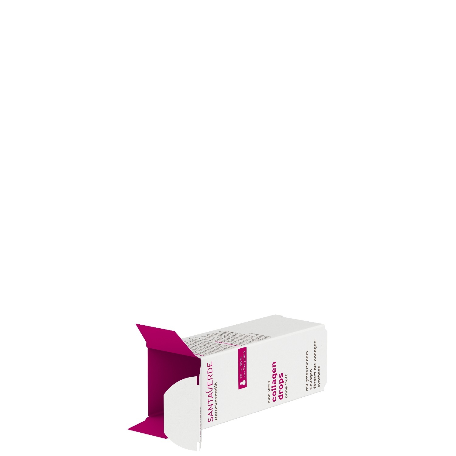 Santaverde pretnovecošanās seruma kolagēna pilieni, bez smaržvielām - 30 ml