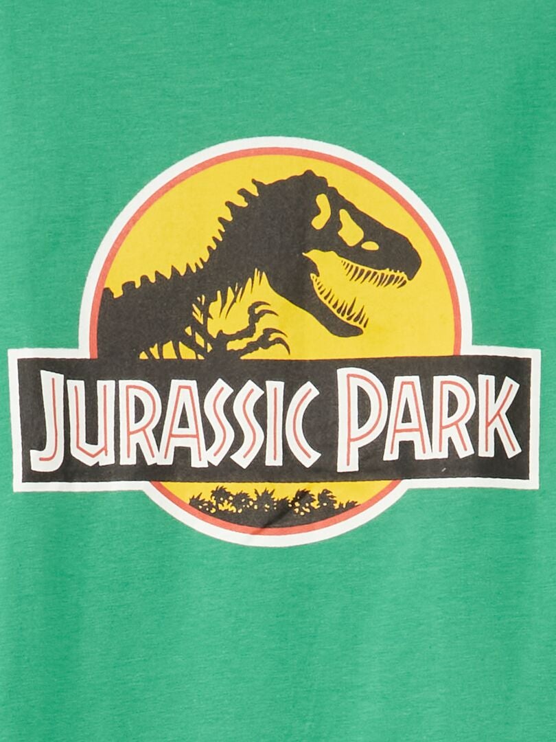 Jurassic Park T-shirt met lange mouwen - Groen
