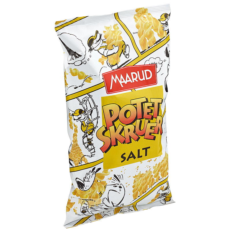 Maarud Kartoffelskruer 90 g salt