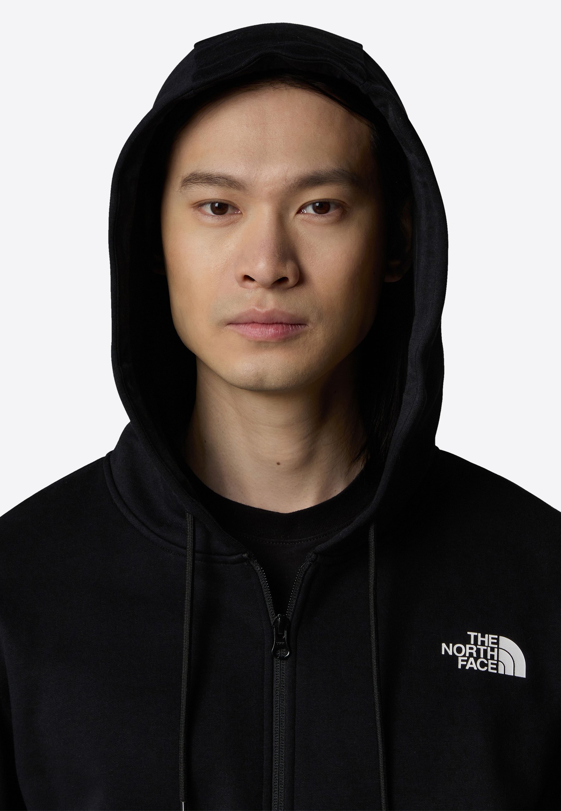 Sweat à capuche zippé The North Face SIMPLE DOME - Noir