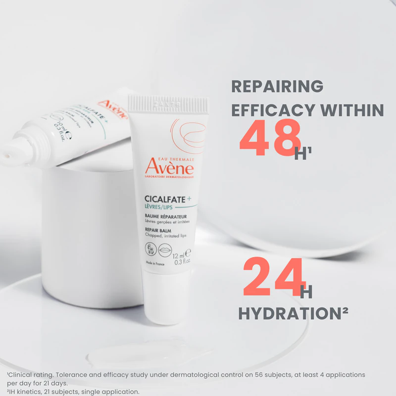 Avène Cicalfate+ Repair Lip Balm, bálsamo regenerador para lábios secos.