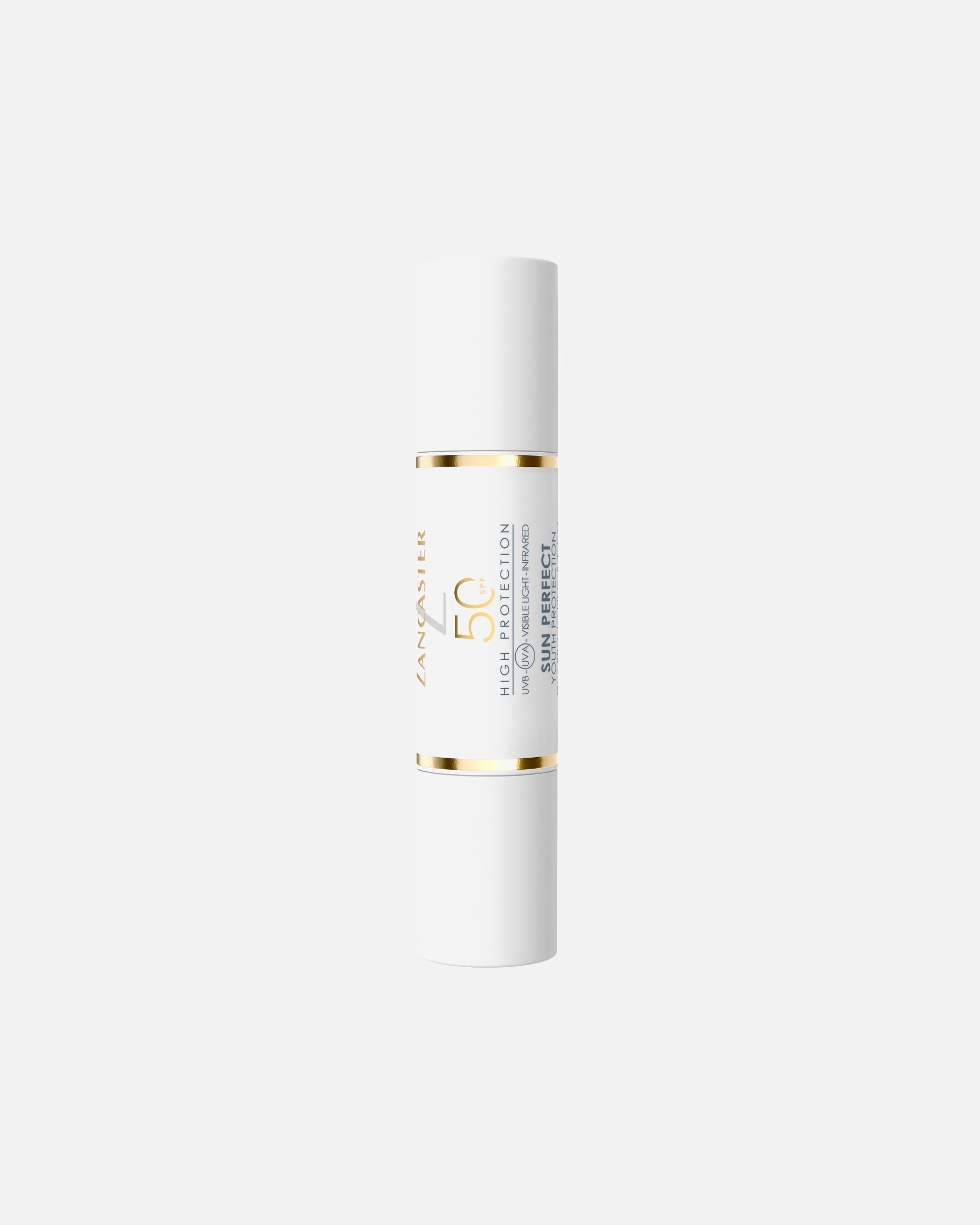 Lancaster Anti-Aging Care Sun Perfect Youth Protection krema za sunčanje u stiku, prozirna i obojena – 12 g