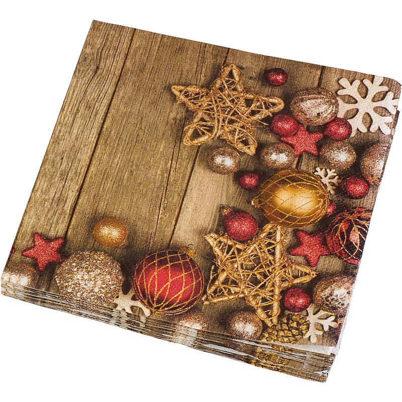 Vie Eco Servetten, 20 stuks, 33x33 cm, Advent
