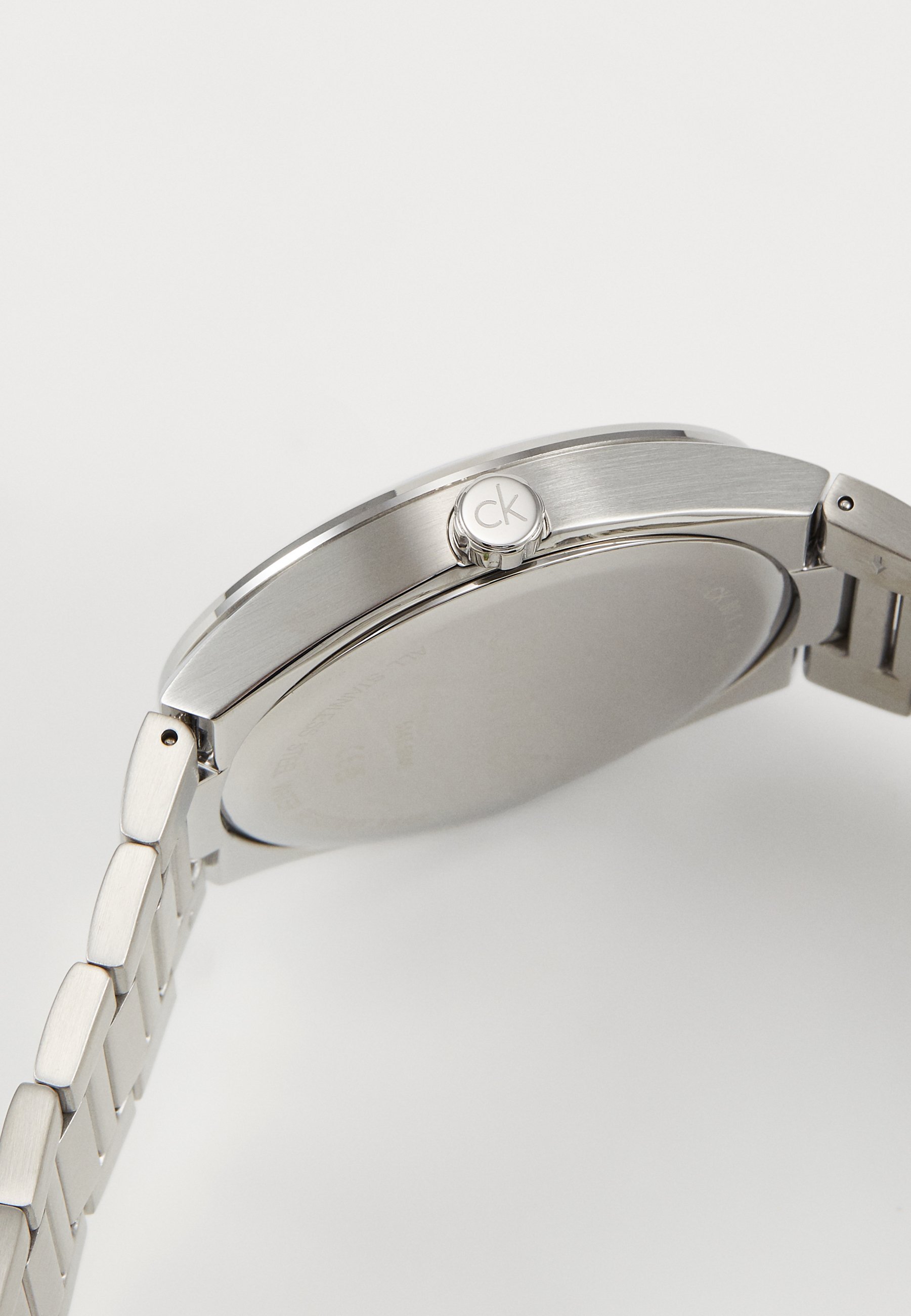 Calvin Klein DISTINGUISH - Horloge - zilverkleurig/blauw