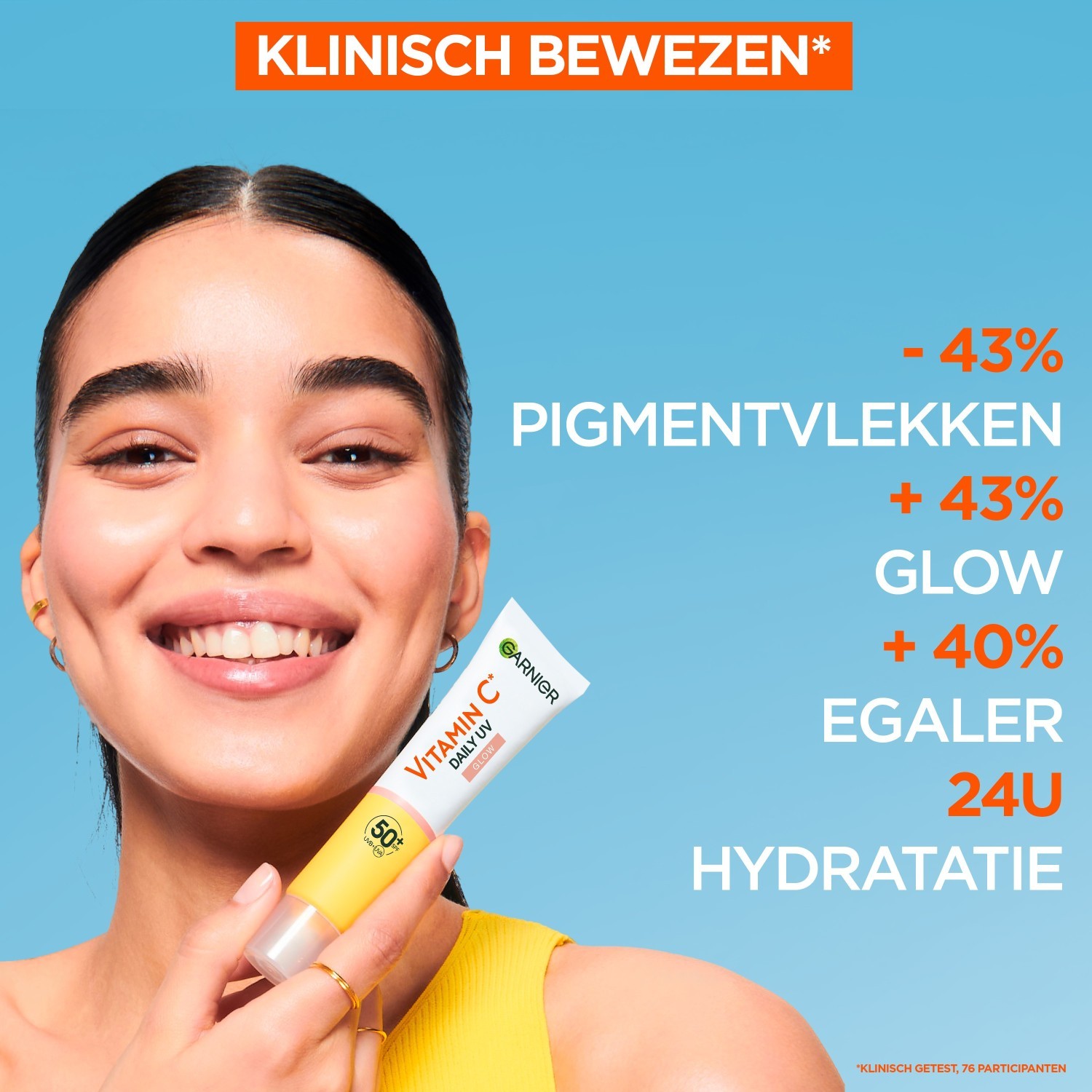 Garnier Skin Active dnevni UV fluid SPF 50+ - 40 ml
