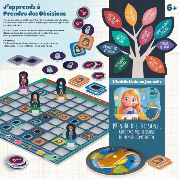 Decision Making - Board Game - LIFE SKILLS - Illustrated Board