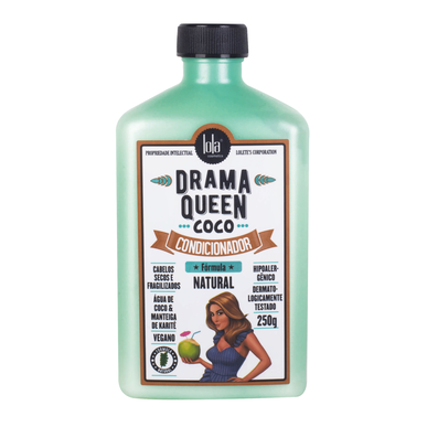 Lola Cosmetics Drama Queen maitinamasis kokosų kondicionierius 250 g