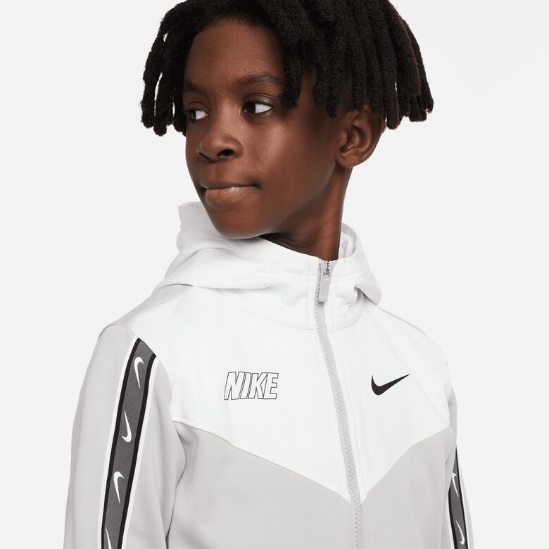 Felpa con cappuccio e zip intera Sportswear Repeat Swoosh