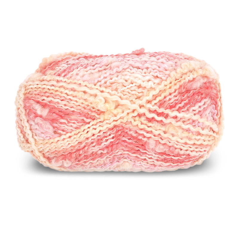 Laine Twisty Fun flamant rose/jaune
