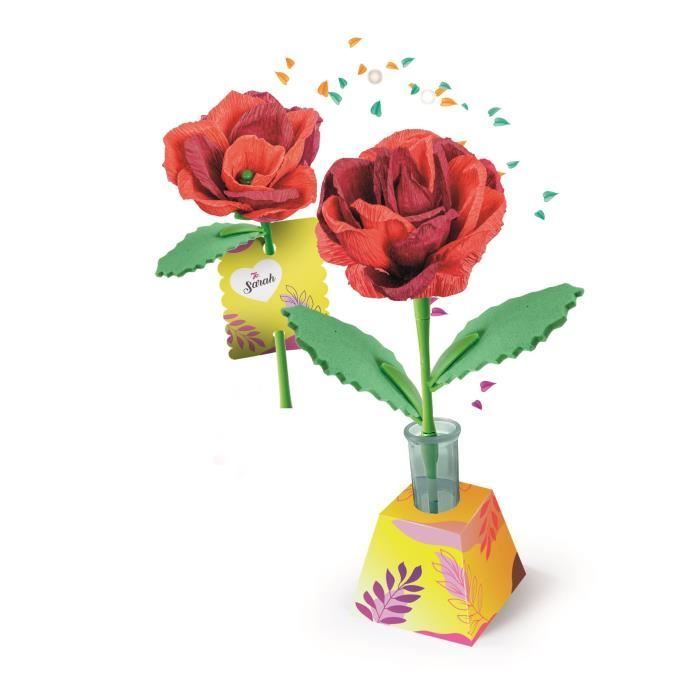 CLEMENTONI - Crea tus propias flores - Rosa