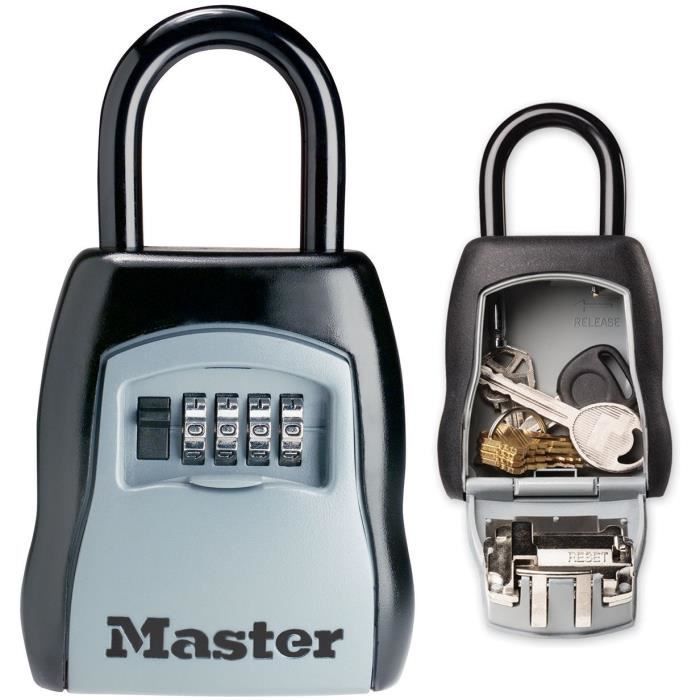 Cofre para chaves seguro - MASTER LOCK - 5400 EUR - Tamanho médio - Com cadeado - Select Access. Compartilhe suas chaves com segurança.