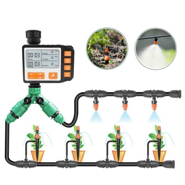 Irrigatieprogrammeur, bewateringstimer, programmeerbare digitale tuinkraan, automatische slangkraantimer