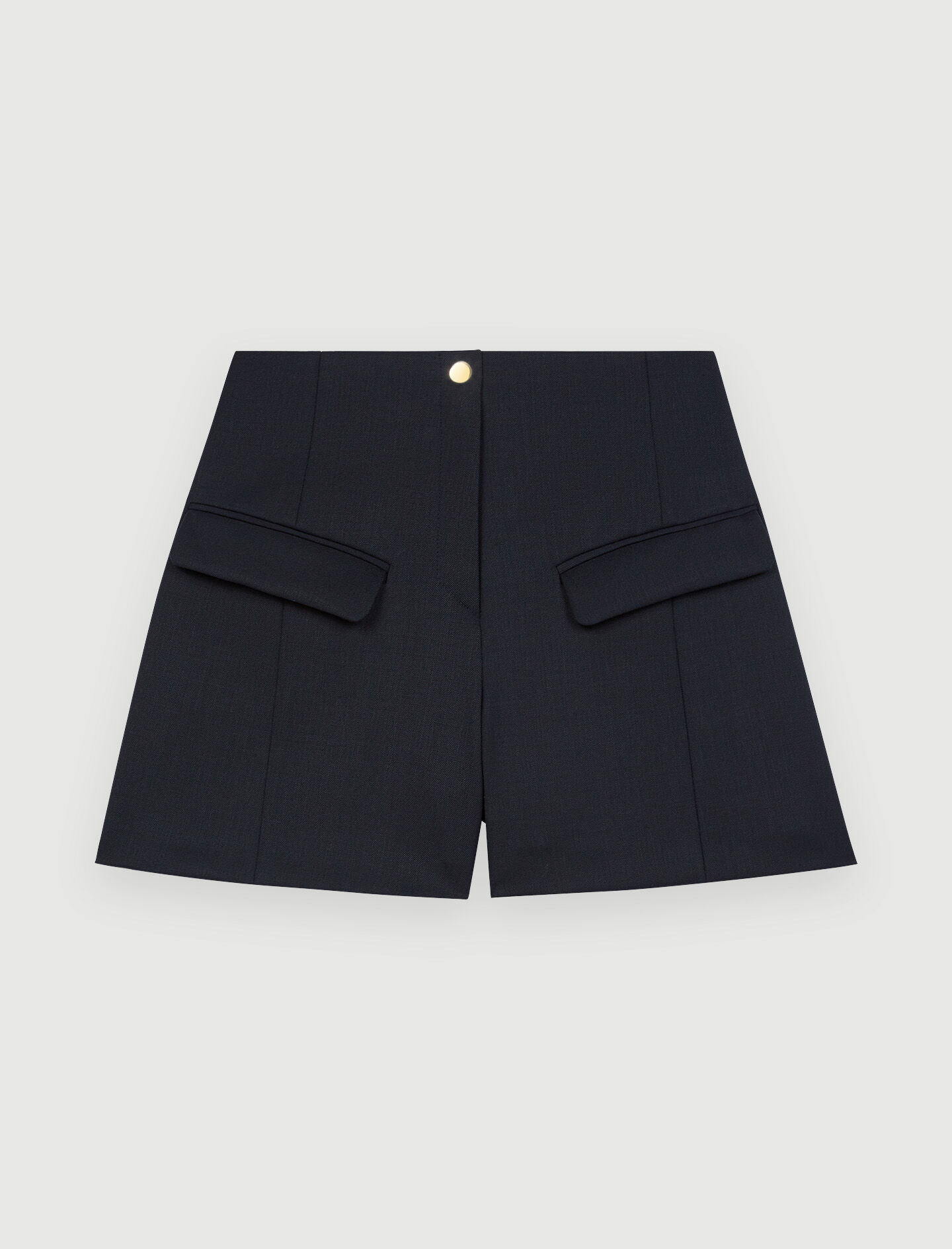 Pantaloni scurți cu buzunare - Bleumarin