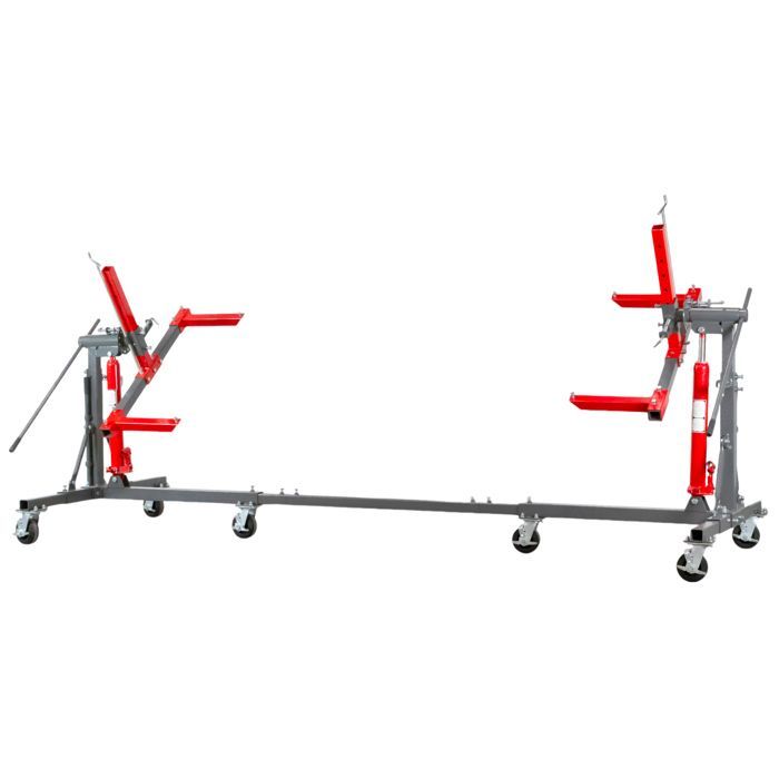 360° rotating body lift – 900 kg – Mobile & hydraulic – Car chassis restoration MW Tools KTB0900