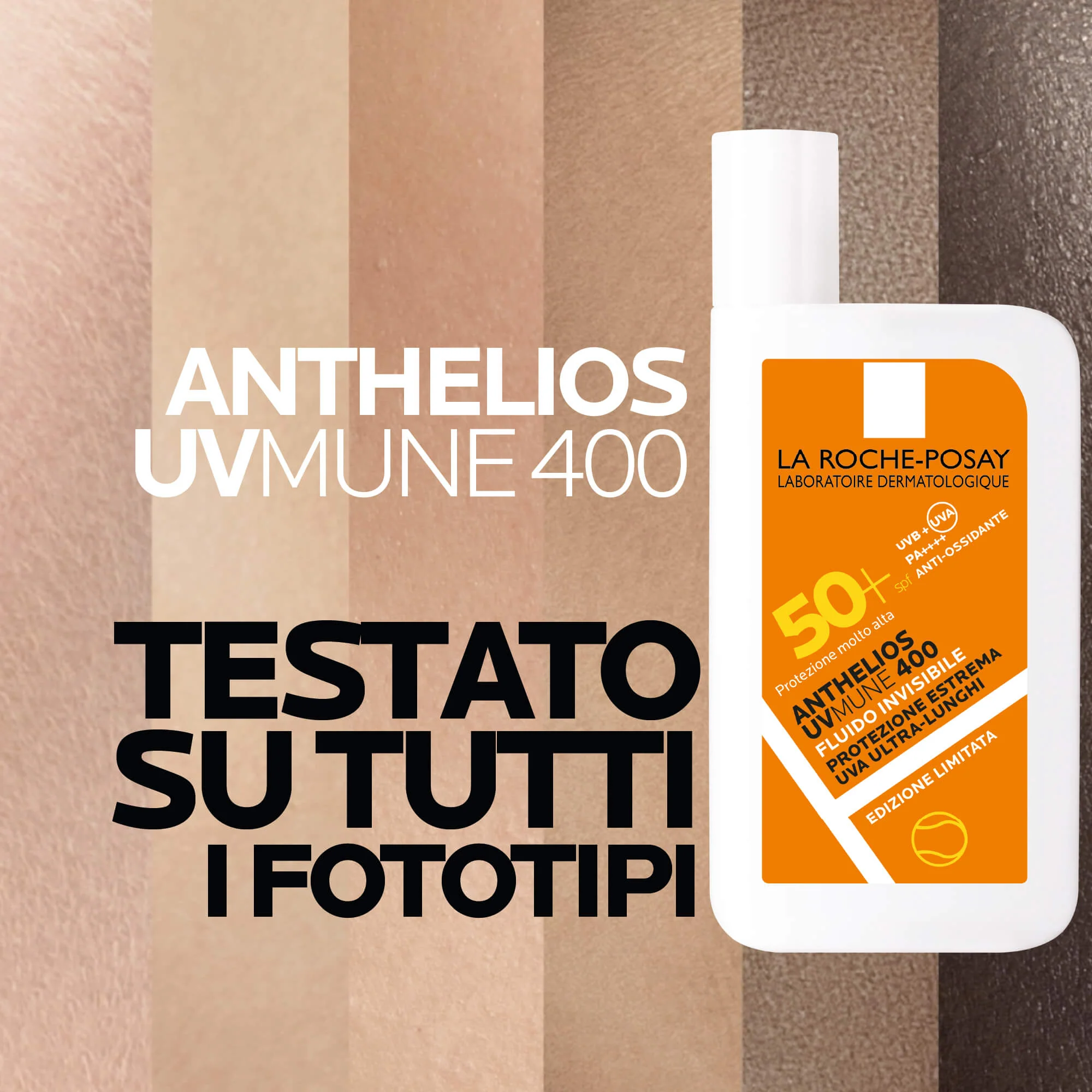 Anthelios UVMune 400 Fluido Invisibile SPF50+ - Solare viso alta prot.
