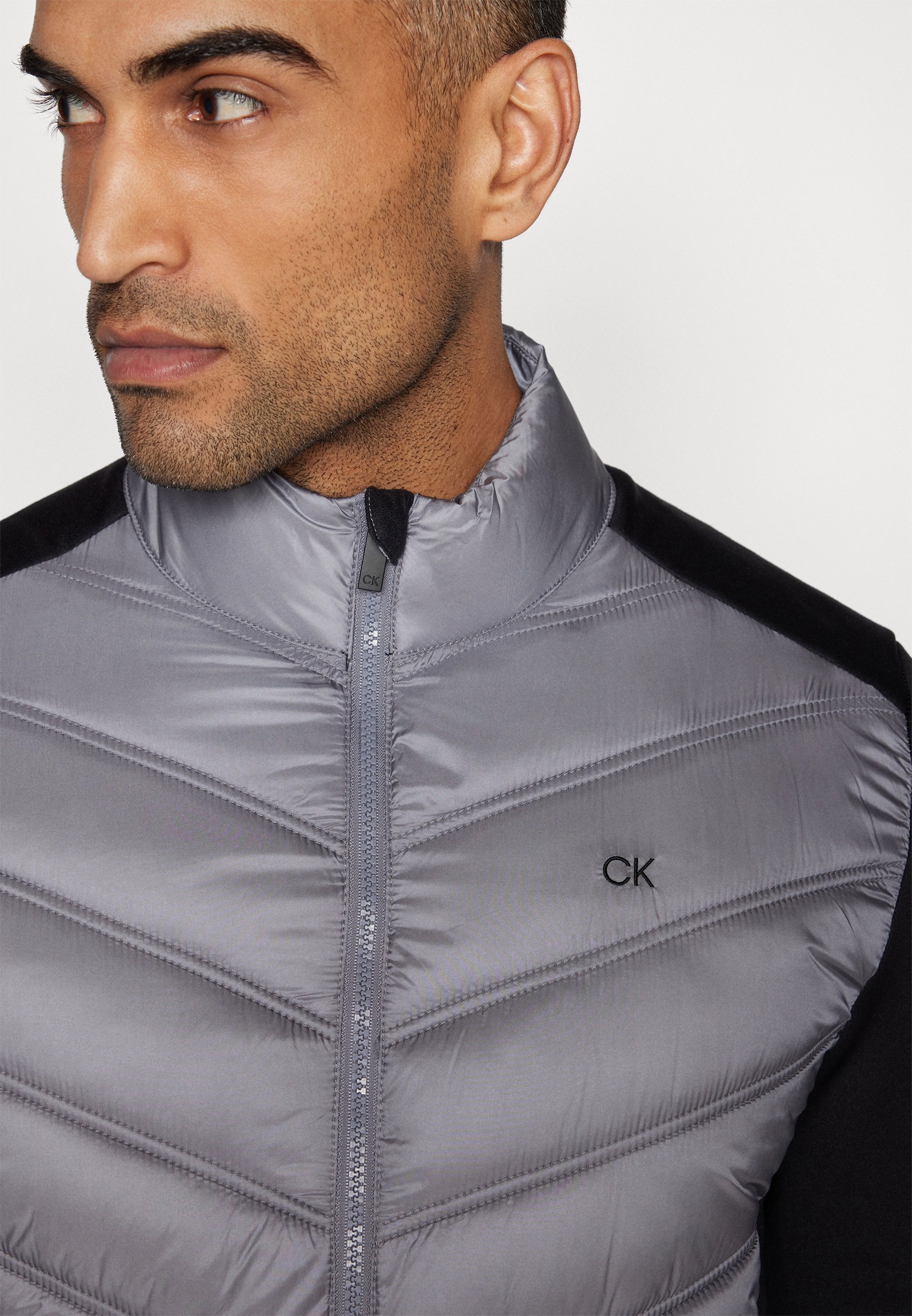 Veste hybride Calvin Klein Golf FRONTERA - Veste outdoor - Noir argent