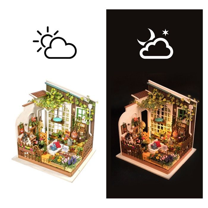Maquette Millers Flower House