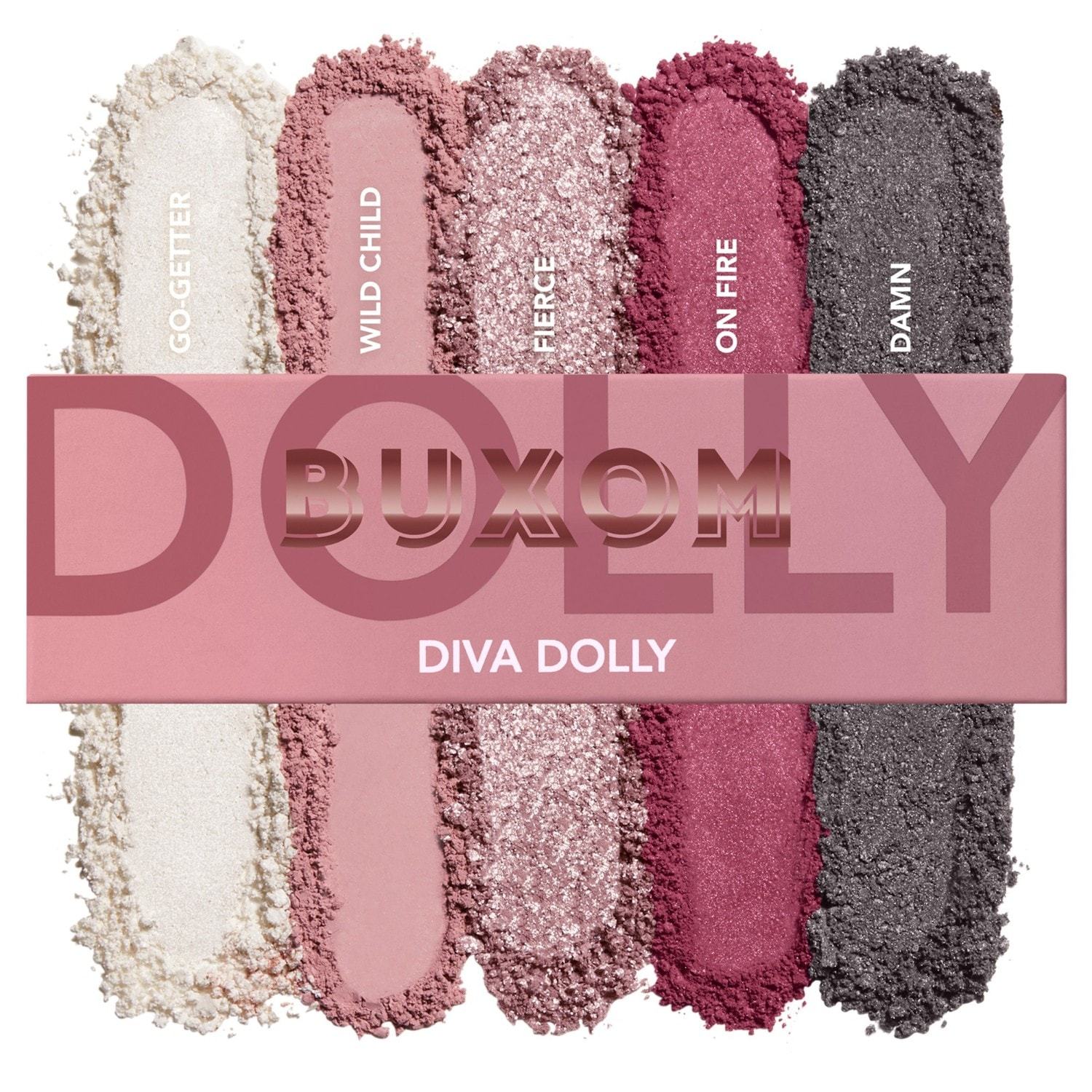 Paleta očných tieňov BUXOM Eyeshadow Dolly Collection - 53 g