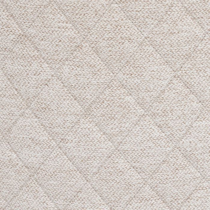 Atmosphera - Set of 2 Aubin dining chairs in quilted-effect fabric - Beige