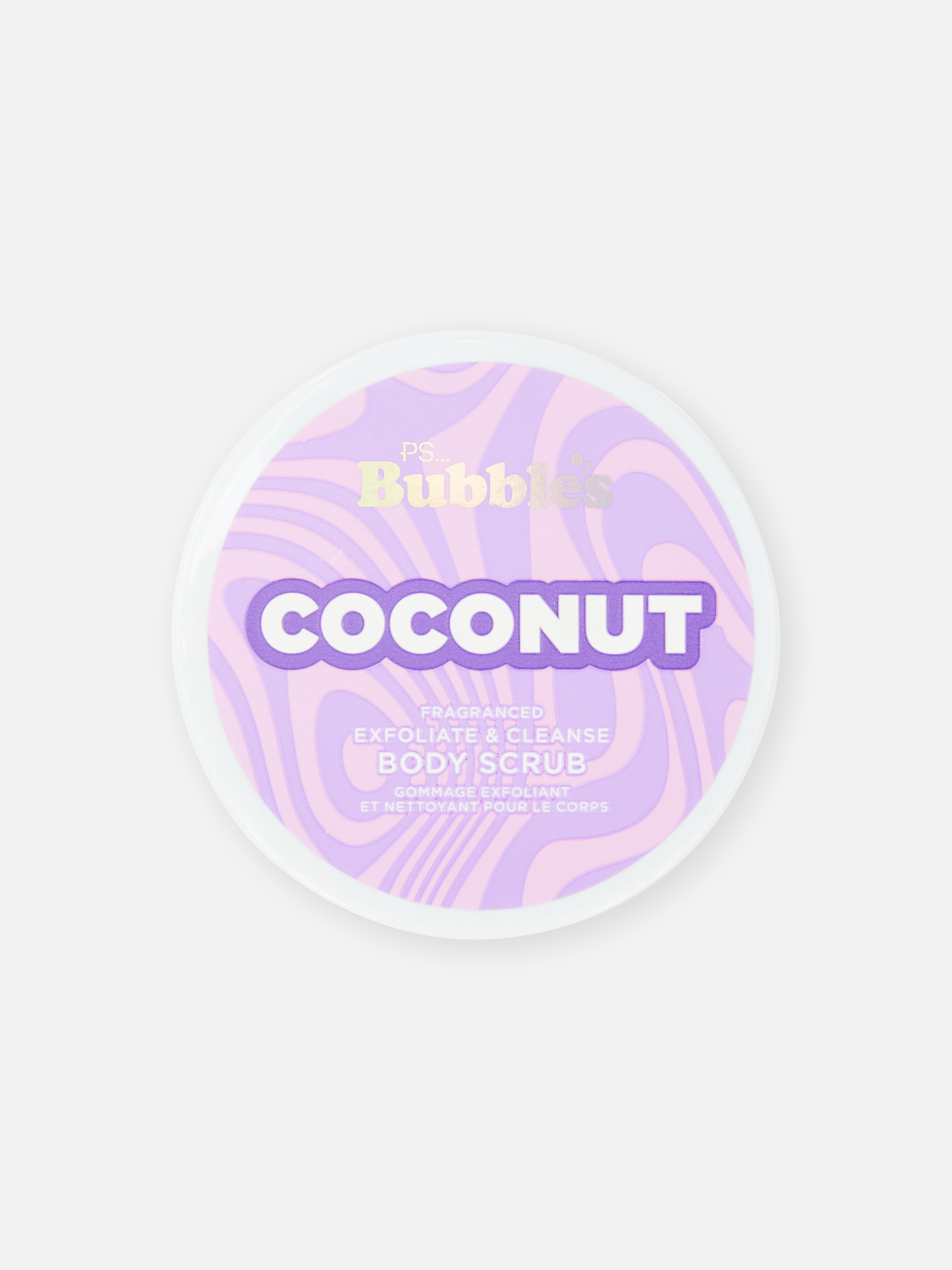 PS... Exfoliant corporal cu bule de cocos Un exfoliant corporal ideal pentru spa