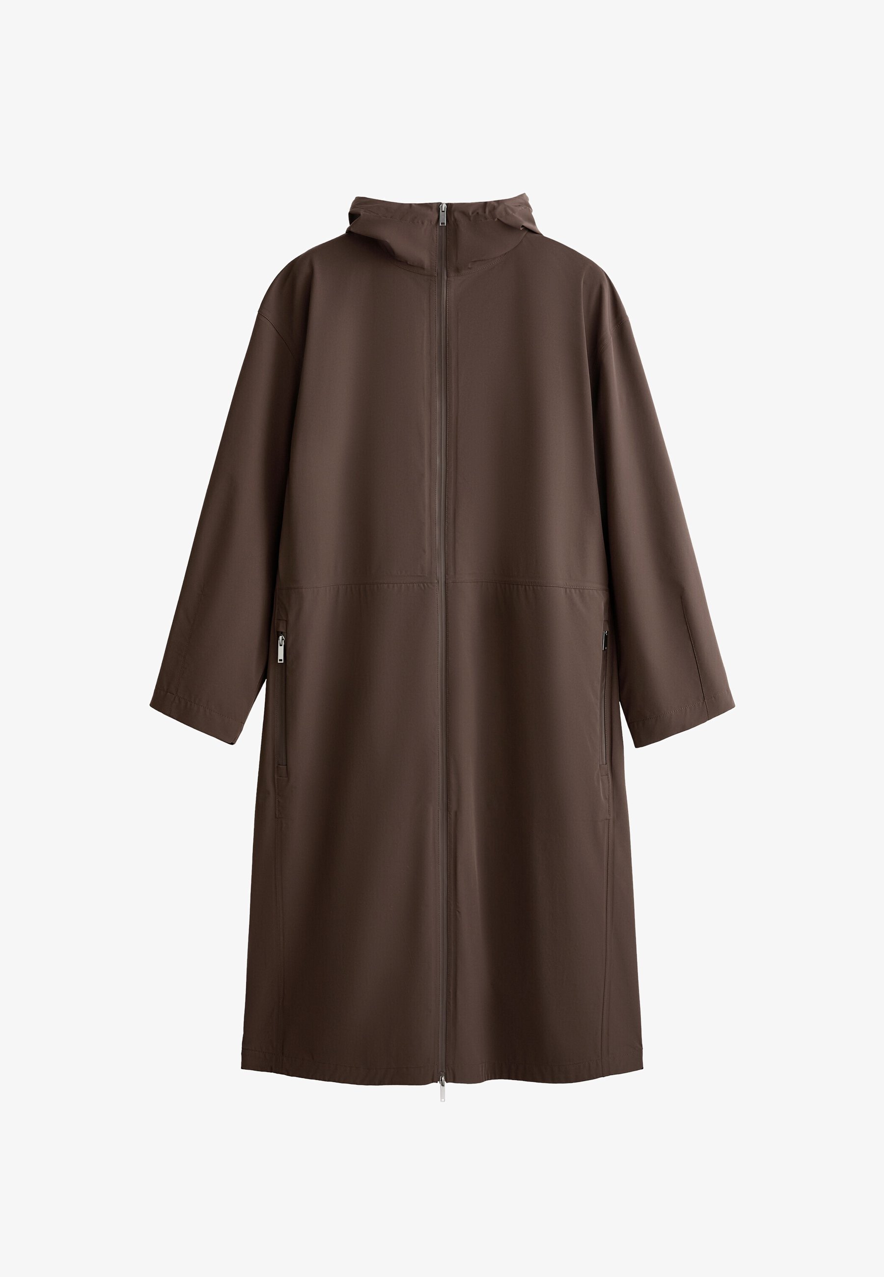 OYSHO 10K WATERPROOF EXTRA-LIGHTWEIGHT LONG - Parka - bruin