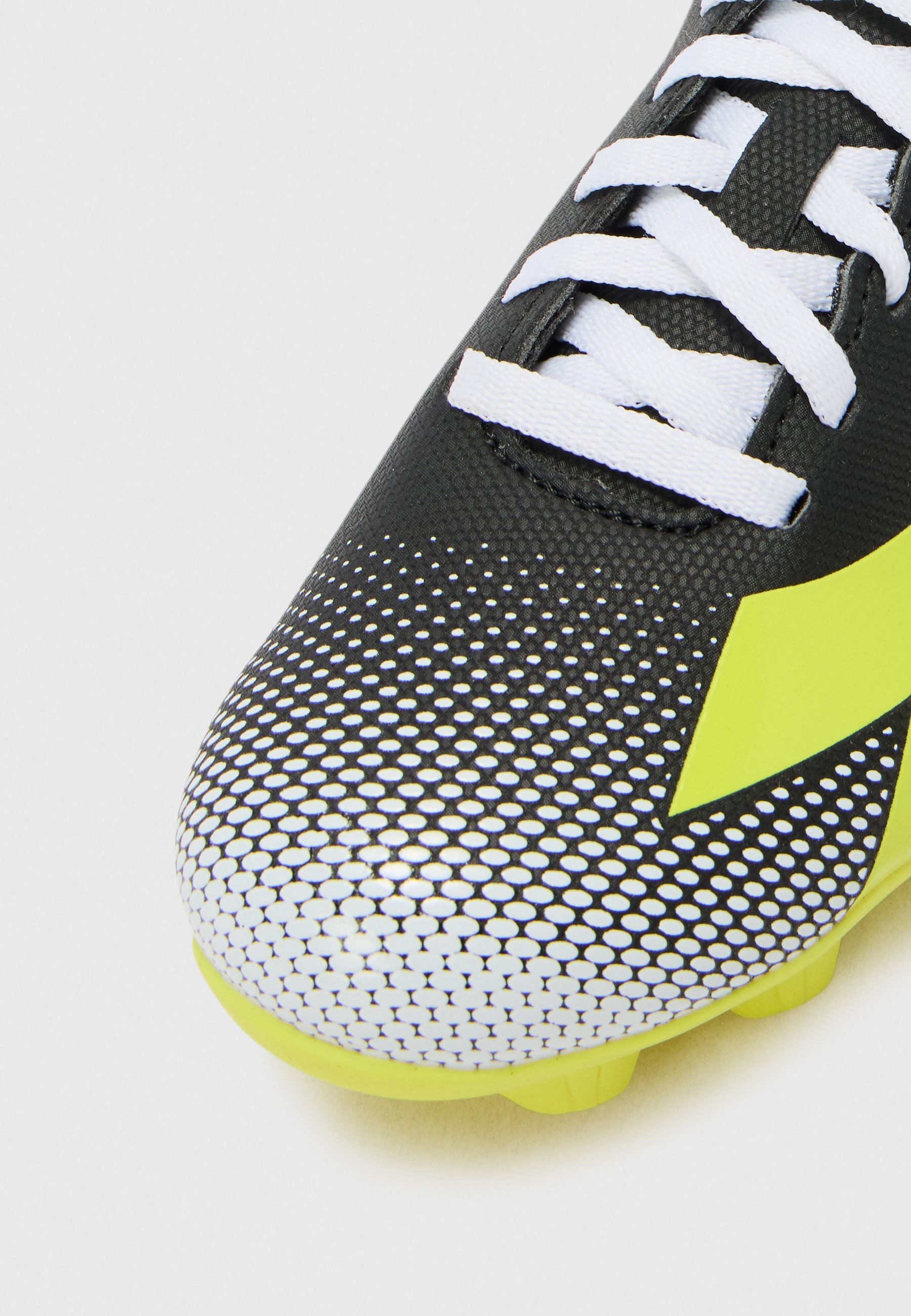 Diadora PICHICHI 8 UNISEX - Voetbalschoenen voor stevige ondergrond - zwart/fluo geel