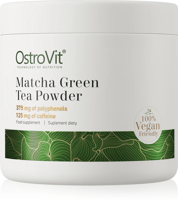 OstroVit Matcha zeleni čaj v prahu prehransko dopolnilo matcha v prahu