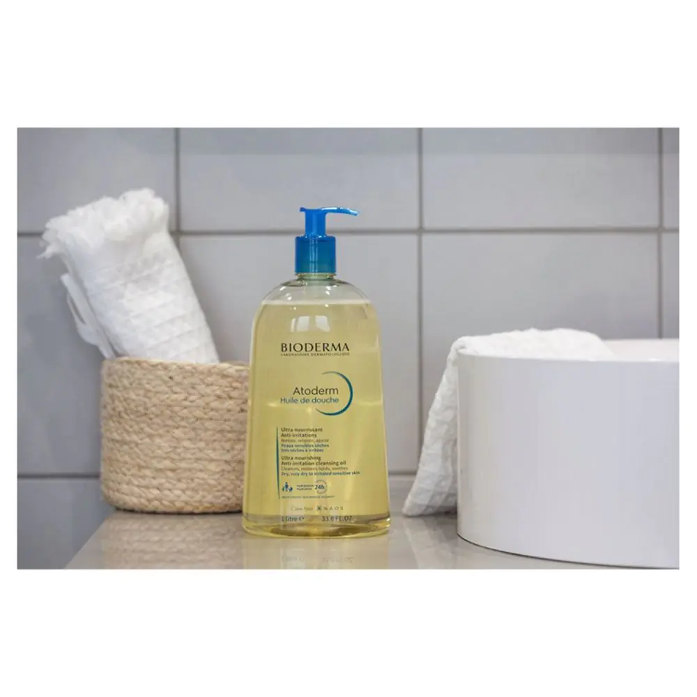 Bioderma Atoderm Huile De Douche Nawilżający olejek do kąpieli, 1000 ml