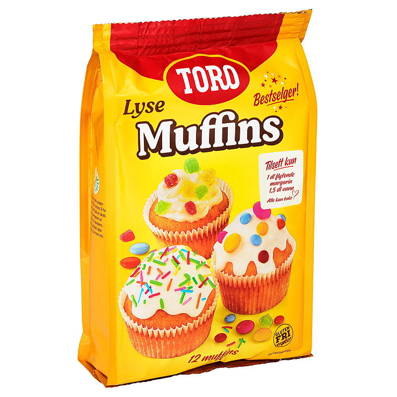 Muffins Toro Light 331 g Toro
