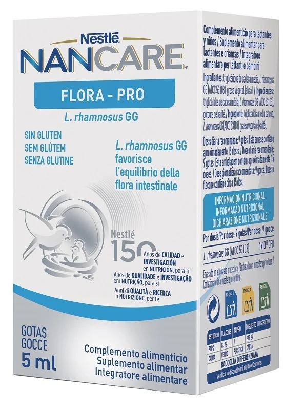 Gouttes NESTLÉ Nancare Flora Pro 5 ml