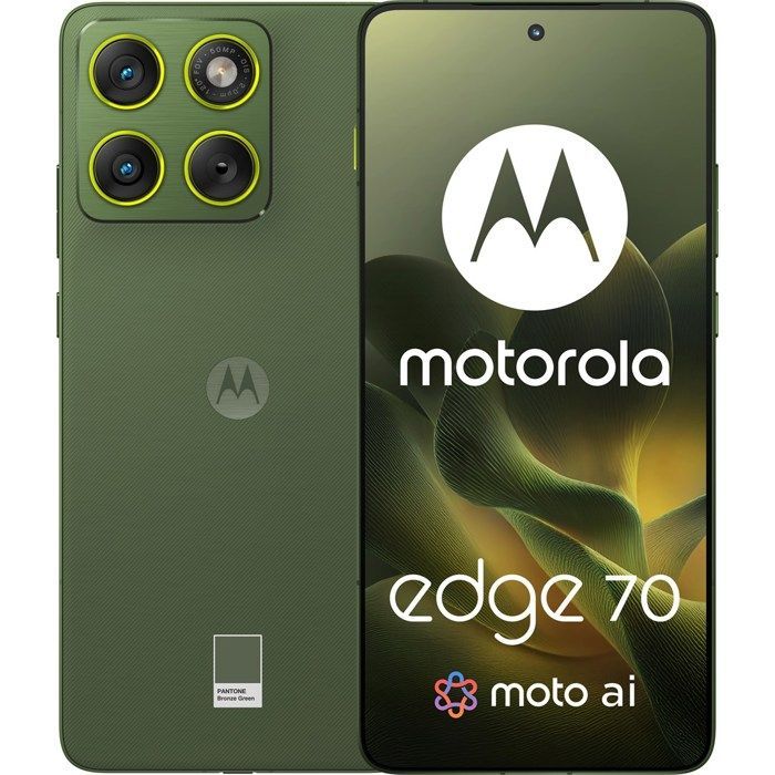 Smartphone - MOTOROLA - Edge 70 - 12 Go RAM - 512 Go - 5G - Vert Bronze