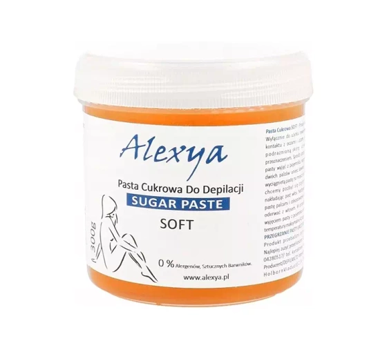 Alexya Soft pasta cukrowa do depilacji 300 g