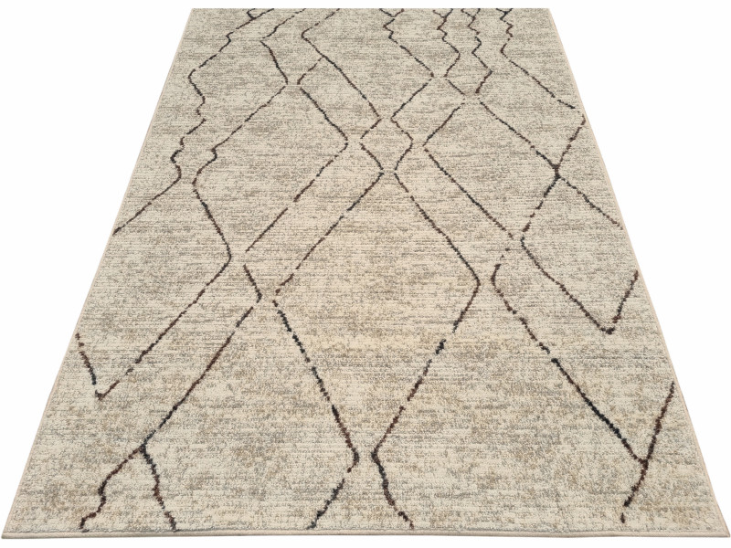 Dywan Sandra 00.328 beige beżowy 060x100 mały chodniczek