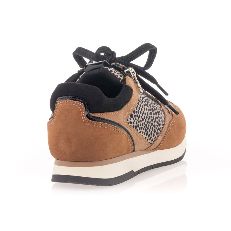 Zapatillas deportivas para mujer color marrón
