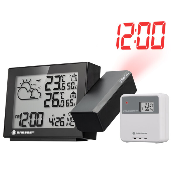 Stație meteo radio cu proiecție MeteoTemp