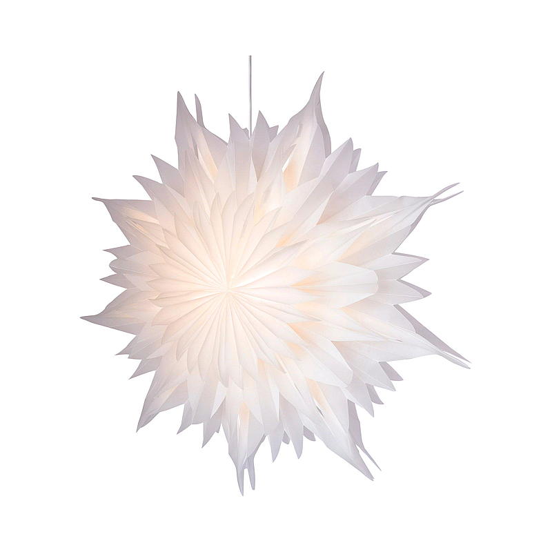 Ljus IT-julstjärna 70 cm, snöflinga