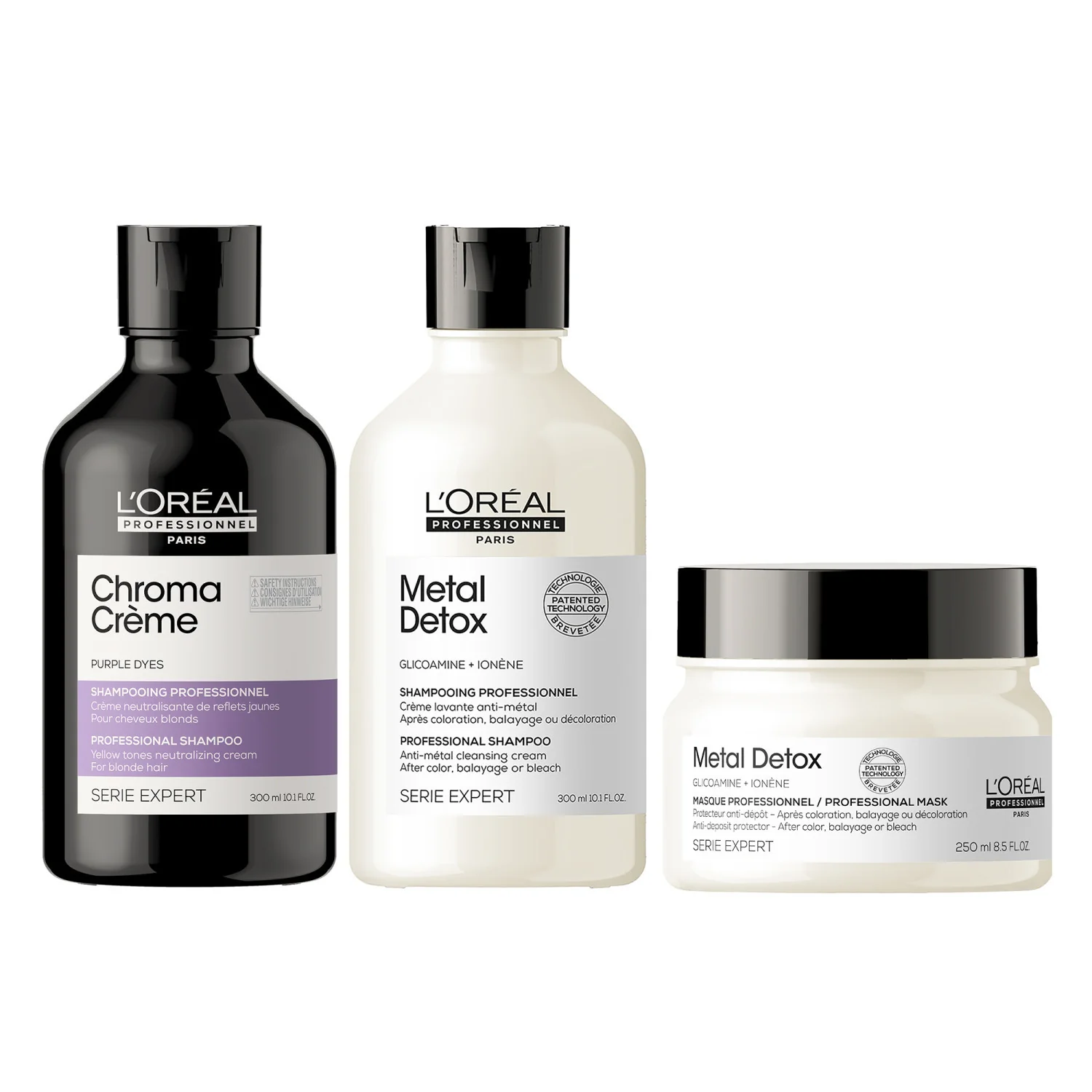 SERIE EXPERT New Chroma Crème Purple Dyes Shampoo - Shampoo Protezione Colore