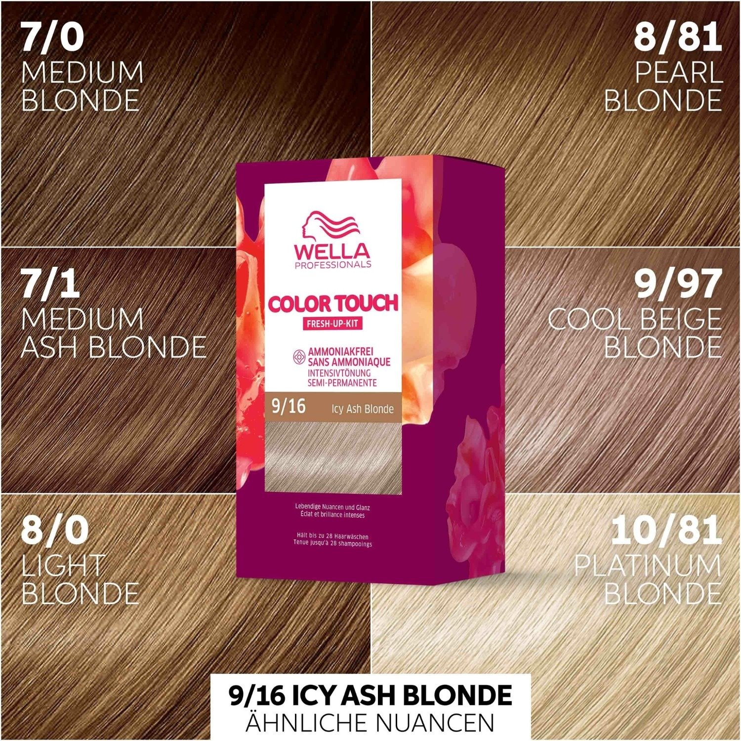 Wella Professionals matu krāsas atsvaidzināšanas komplekts – 130 ml