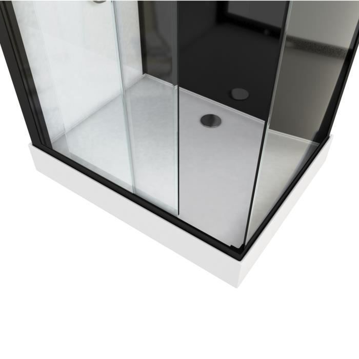 AURLANE cabina de ducha pozzy 3 80x110x215cm