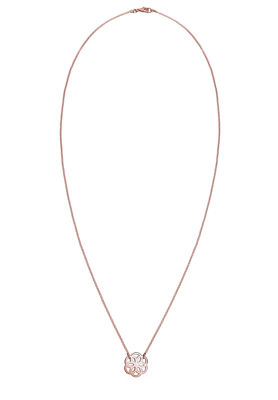 Elli Femme Fleur Floral - (925/1000) Argent
